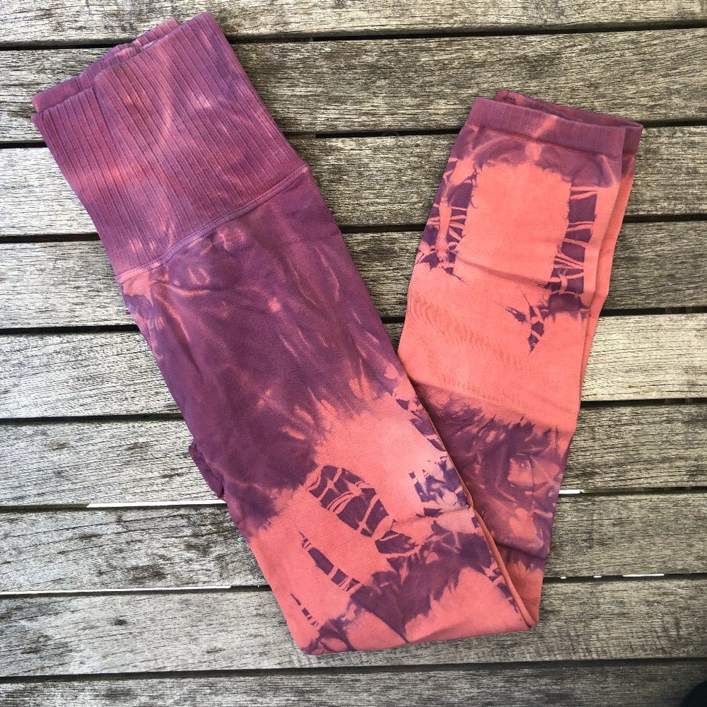 Free People Movement Good Karma Tie Dye Leggings - Picture 2 of 9